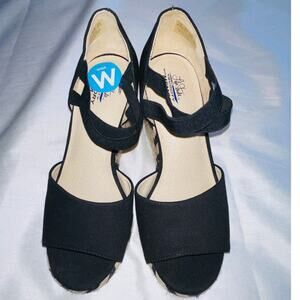 NWOB LifeStride Taffy Espadrilles - Women's Size 8.5 W - Velocity Memory Foam